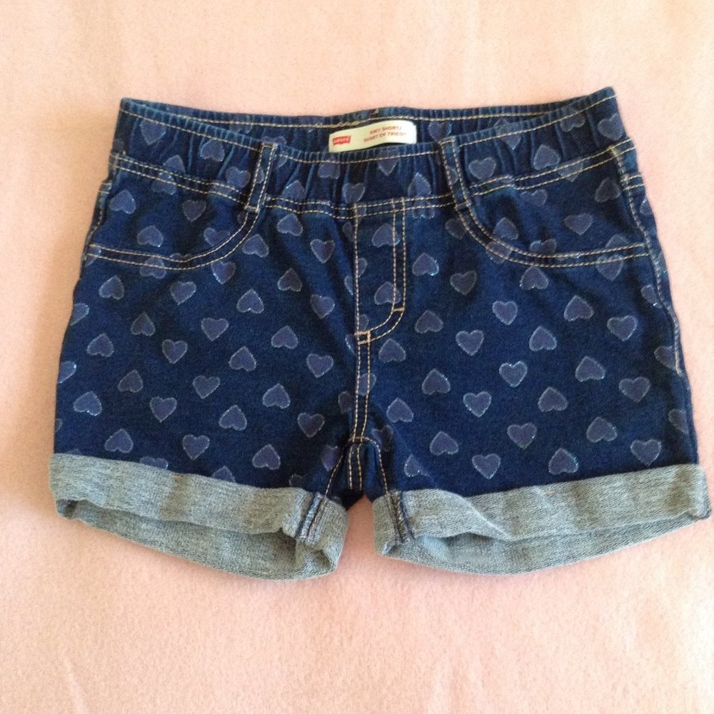 Levi's Girls' Shorts, Knit Denim, Sz. 10